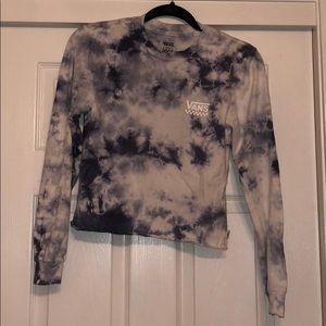 vans off-the-wall tie-dye long sleeve